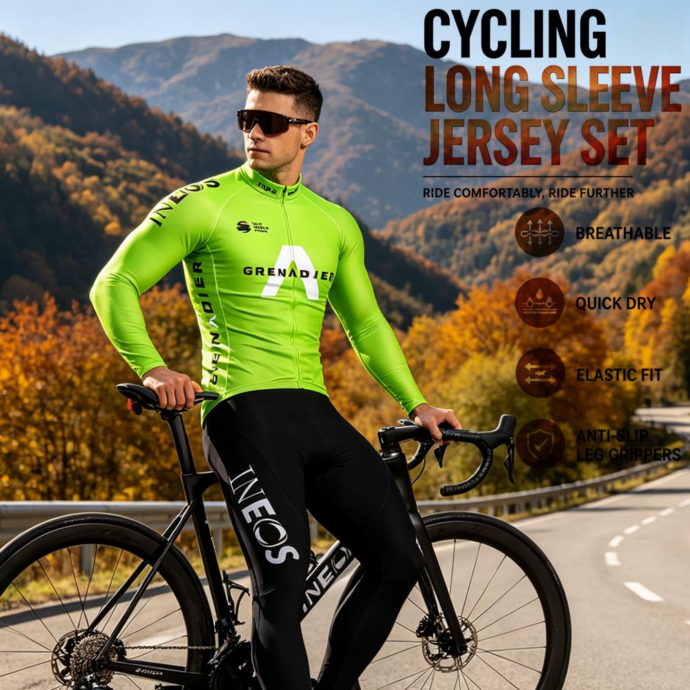 Cycling Community - Осенний комплект велосипедной формы Ropa Ciclismo,