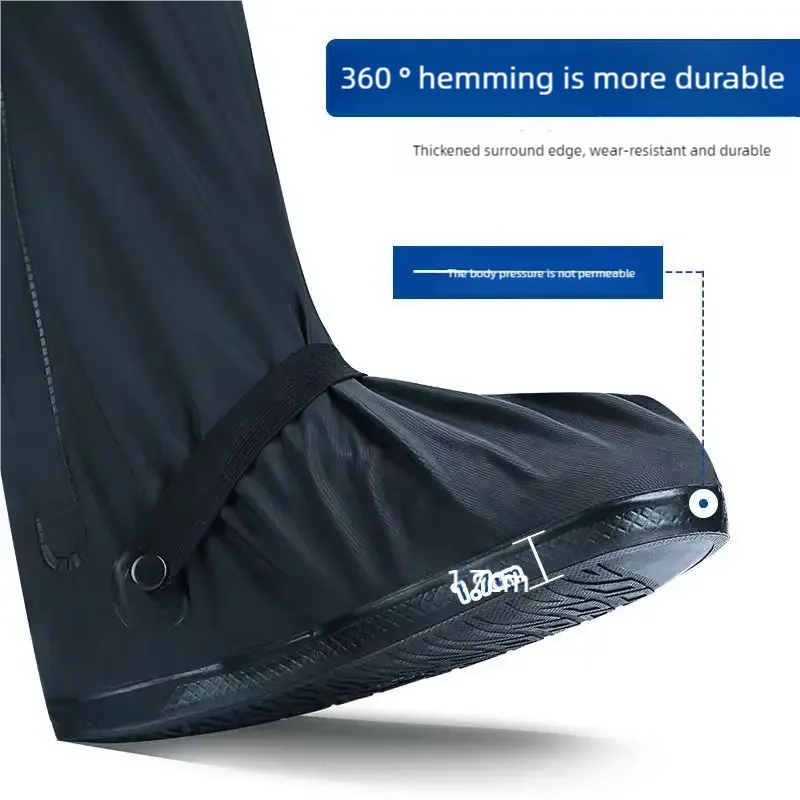 Светоотражающие высокие чехлы  – обзор и цена Cycling Shoes For Commute