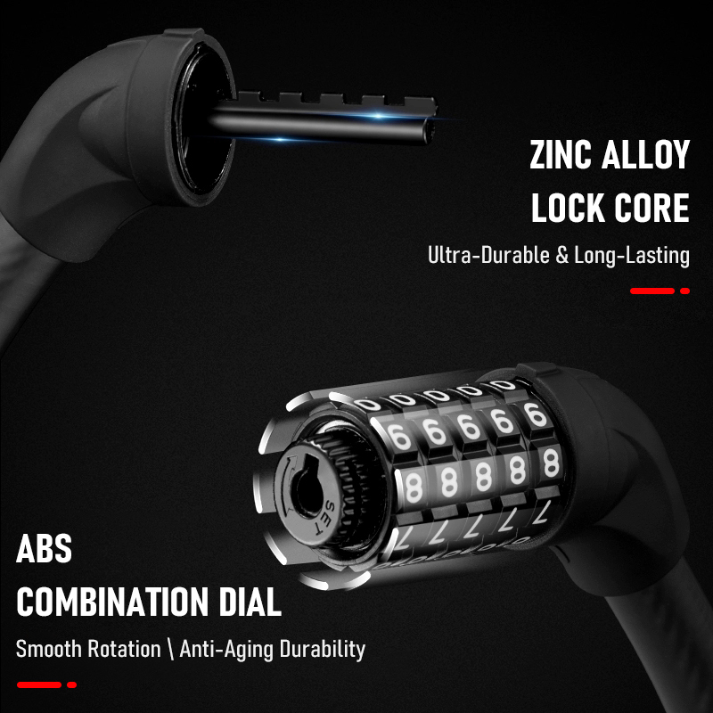5-значный кодовый велосипедный – обзор и цена U Lock Heavy Duty